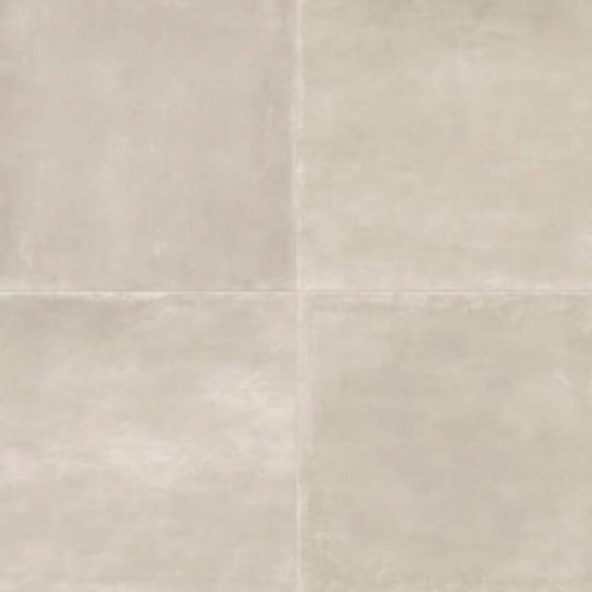 Gres Porcellanato Effetto Cemento Rettificato Grip 80x80 8.5mm Corda Make - Gardenia Orchidea