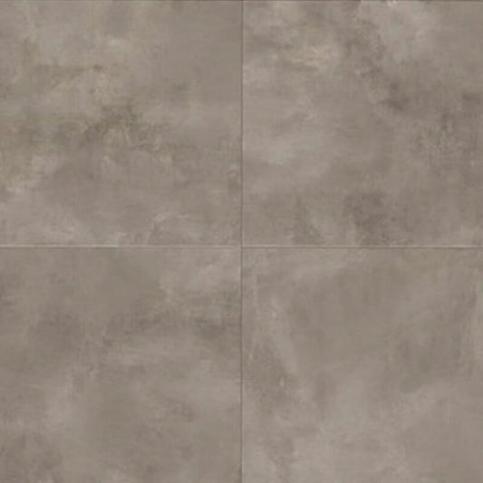 Gres Porcellanato Effetto Cemento Rettificato Naturale 100x100 8.5mm Grigio Corten Make - Gardenia Orchidea