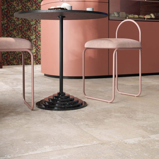 Gres Porcellanato Effetto Cemento Rettificato Naturale 30x60 8.5mm Clay Ghost - ABK