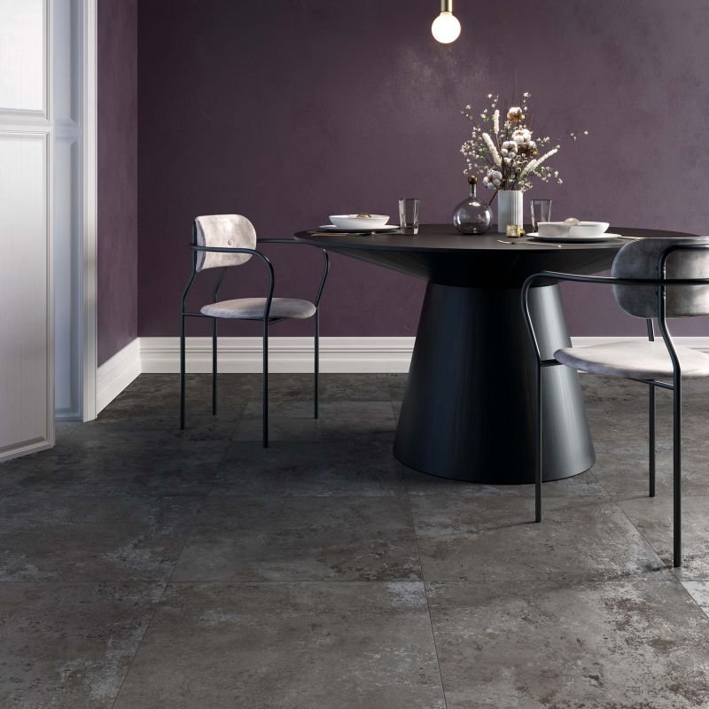 Gres Porcellanato Effetto Cemento Rettificato Naturale 30x60 8.5mm Taupe Ghost - ABK