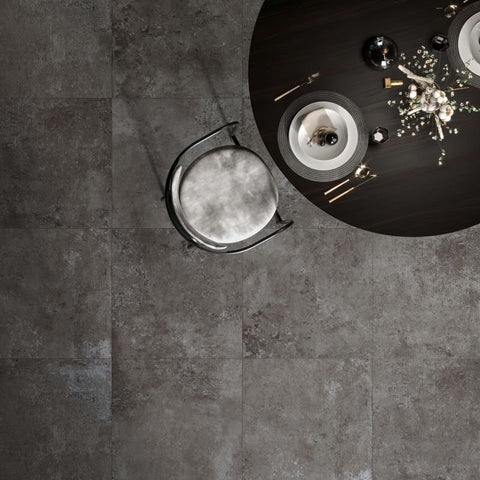 Gres Porcellanato Effetto Cemento Rettificato Naturale 30x60 8.5mm Taupe Ghost - ABK