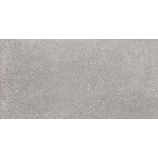 Gres Porcellanato Effetto Cemento Rettificato Naturale 40x80 8.5mm Silver Native - Gardenia Orchidea