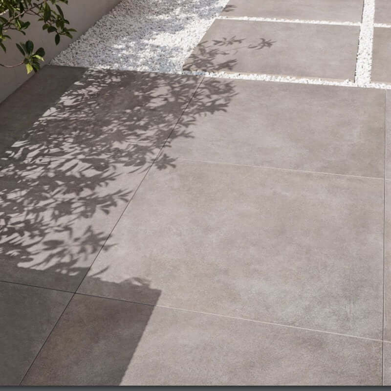 Gres Porcellanato Effetto Cemento Rettificato Naturale 60x120 8.5mm Silver Native - Gardenia Orchidea