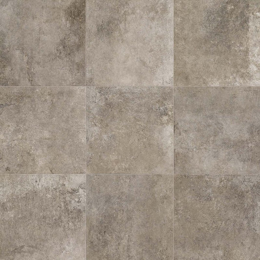 Natural Rectified Cement Effect Porcelain Stoneware 60x120 9mm Vintage Taupe Artifact - Florim