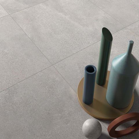 Gres Porcellanato Effetto Cemento Rettificato Naturale 60x60 8.5mm Ash Blend - ABK