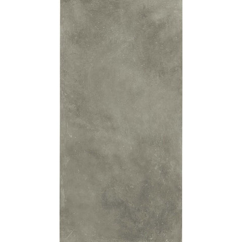 Natural Rectified Cement Effect Porcelain Stoneware 60x60 9mm Dark Grey Maps - Florim