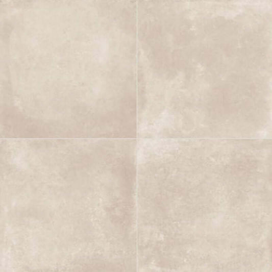 Gres Porcellanato Effetto Cemento Rettificato Naturale 80x80 8.5mm Sand Native - Gardenia Orchidea