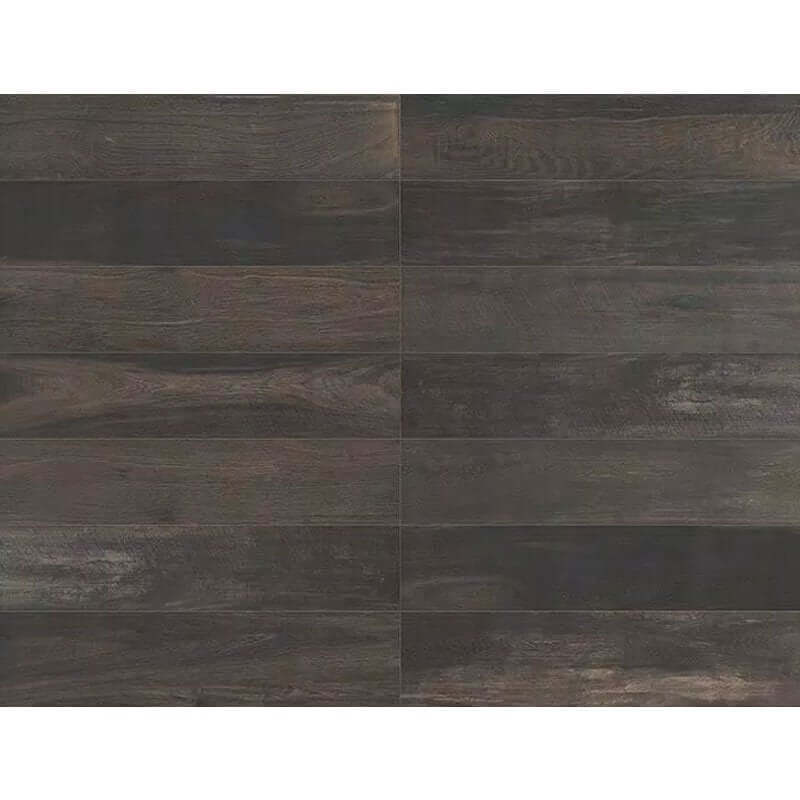Gres Porcellanato Effetto Legno Grip 20x120 9mm Brown Wooden Tile - Florim
