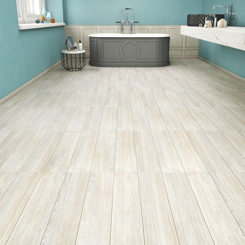 Gres Porcellanato Effetto Legno Naturale 15.5x60.5 Grey Acacia - MedaHome
