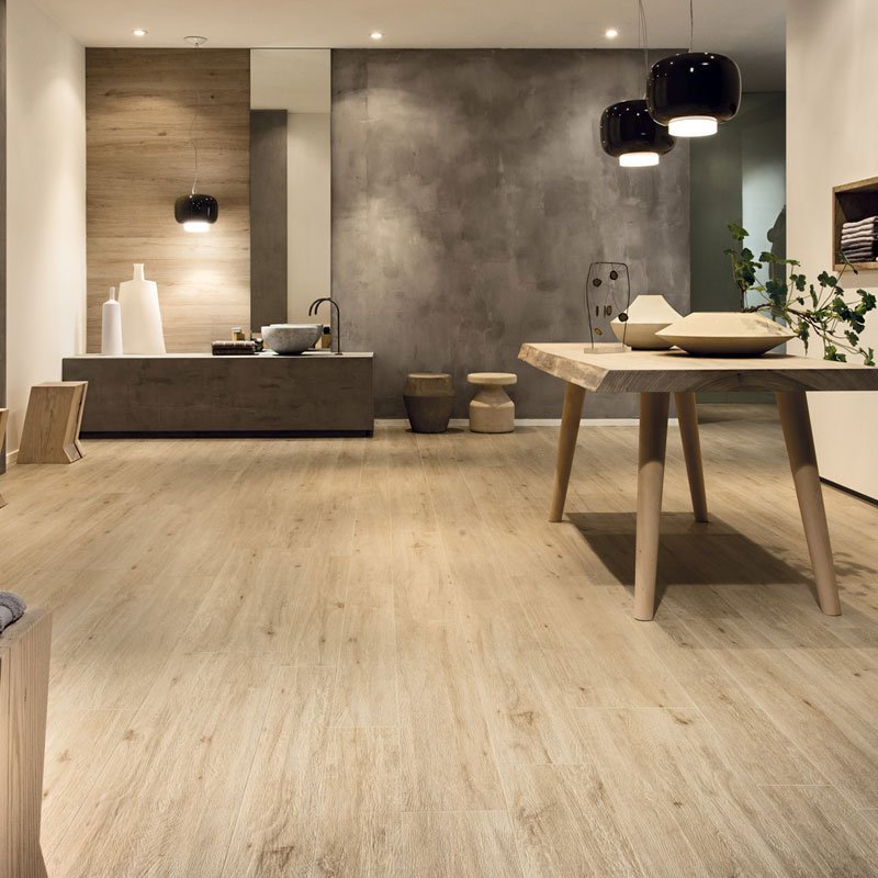 Natural Wood Effect Porcelain Stoneware 20x120 Light Beige Just Nature - Gardenia Orchidea
