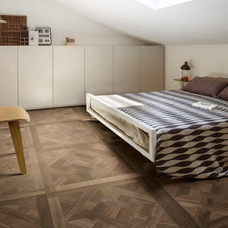 Gres Porcellanato Effetto Legno Naturale 80x80 9mm Walnut Wooden Tile - Florim