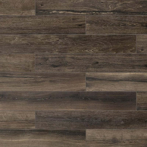 Gres Porcellanato Effetto Legno Rettificato Grip 20x120 9mm Choco Planches De Rex - Florim