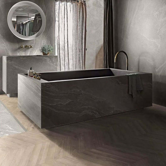 Gres Porcellanato Effetto Legno Rettificato Grip 20x120 9mm Dune Woodslate Life - Florim