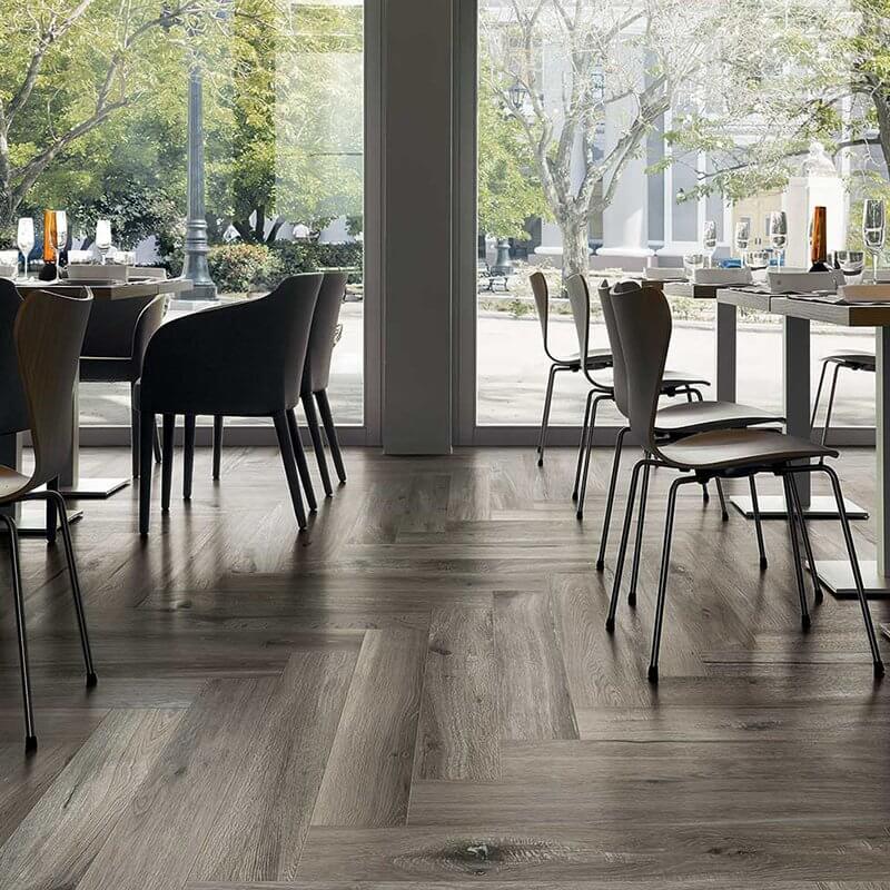 Gres Porcellanato Effetto Legno Rettificato Grip 20x120 9mm Perle Planches De Rex - Florim