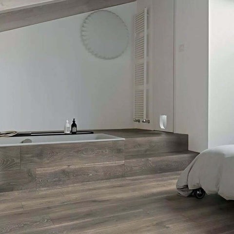 Gres Porcellanato Effetto Legno Rettificato Grip 20x120 9mm Woodchunk Woodslate Life - Florim