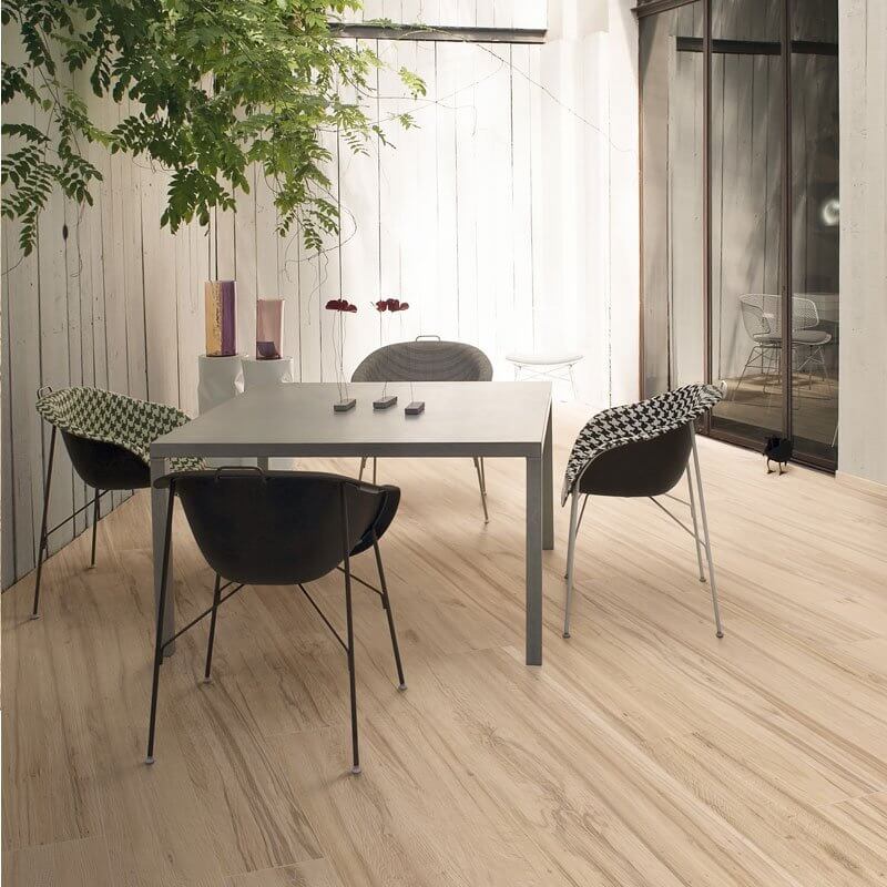 Gres Porcellanato Effetto Legno Rettificato Naturale 16x100 8.5mm Beige chiaro Just Venice - Gardenia Orchidea