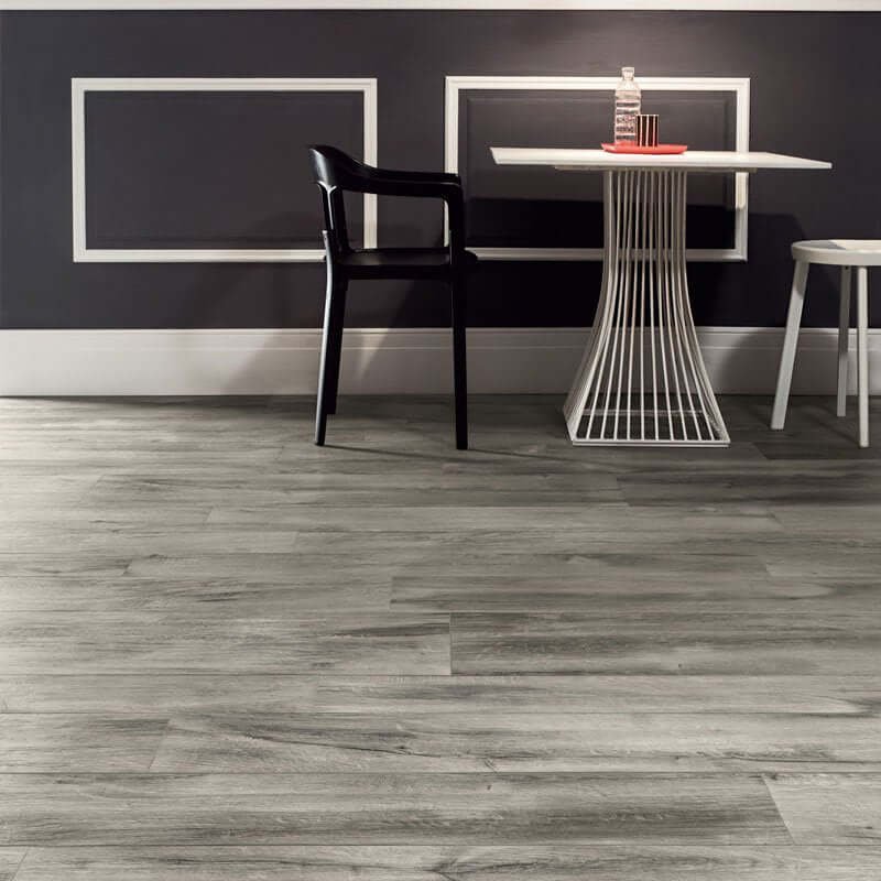 Gres Porcellanato Effetto Legno Rettificato Naturale 20x120 8.5mm Grigio Just Nature - Gardenia Orchidea