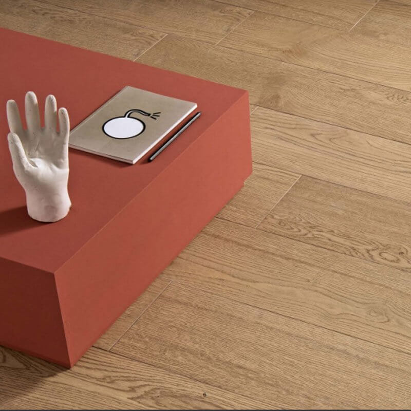 Gres Porcellanato Effetto Legno Rettificato Naturale 20x120 8.5mm Miele Just Code - Gardenia Orchidea