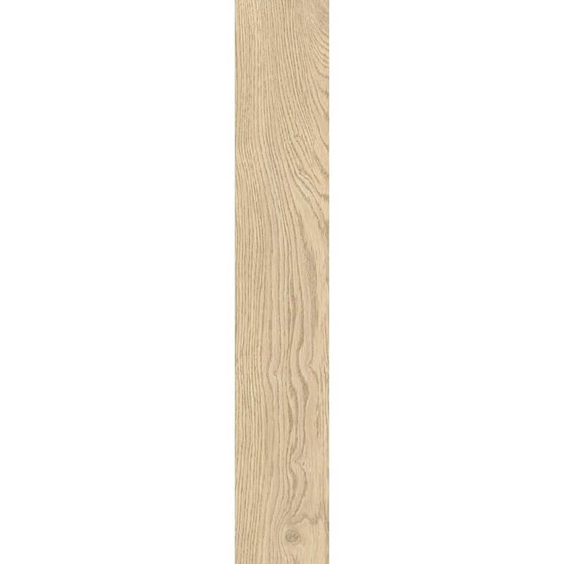 Natural Rectified Wood Effect Porcelain Stoneware 20x120 9.5mm Light Oak - Herberia