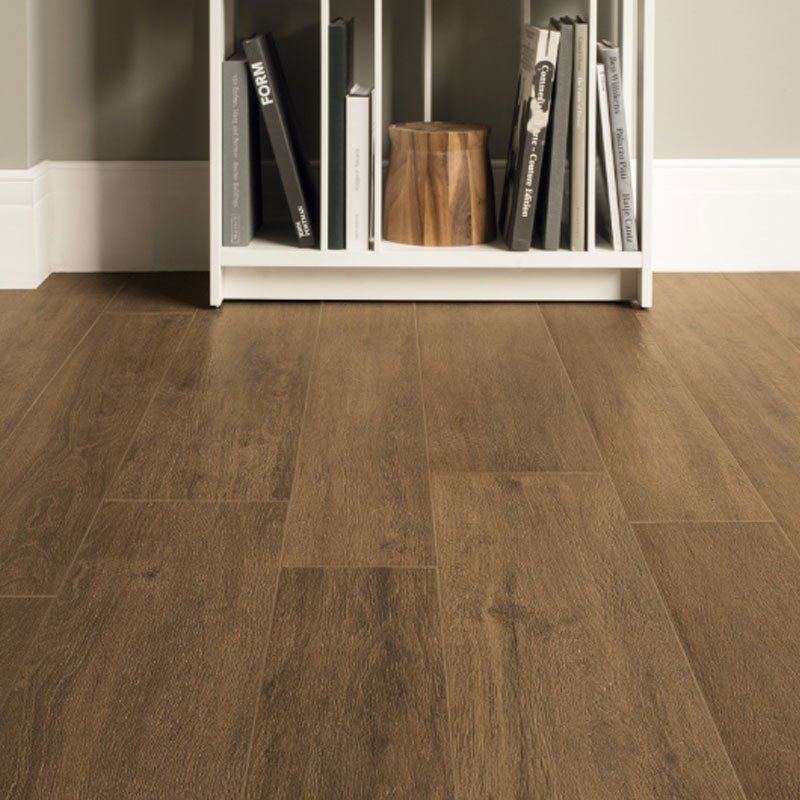 Gres Porcellanato Effetto Legno Rettificato Naturale 30x120 8.5mm Noce Scuro Just Nature - Gardenia Orchidea
