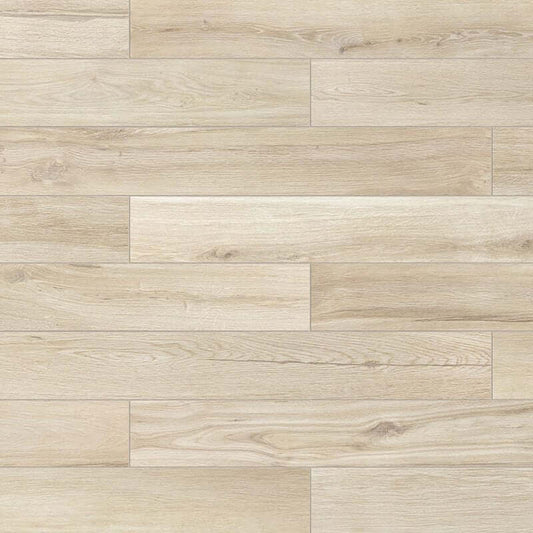 Gres Porcellanato Effetto Legno Rettificato Naturale 80x80 9mm Amande Planches De Rex - Florim