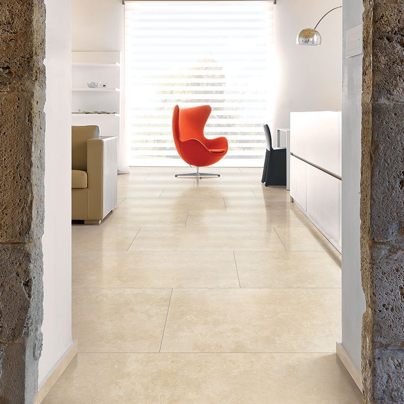 Gres Porcellanato Effetto Marmo 4.6x60 Marfil Marble - D.C.I.