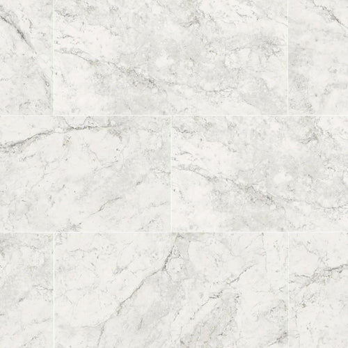 Gres Porcellanato Effetto Marmo Lucido 40x80 Fairy White Exalt - Florim