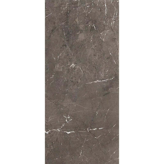 Gres Porcellanato Effetto Marmo Rettificato Comfort 60x120 9mm Brown Heritage - Florim