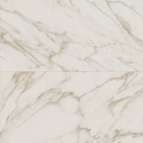 Gres Porcellanato Effetto Marmo Rettificato Lucido 60x120 8.5mm Calacatta Select Sensi - ABK
