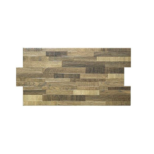 Gres Porcellanato Effetto Muretto Naturale 30x56 Moka Musa - Terza Scelta Commerciale - Fiordo