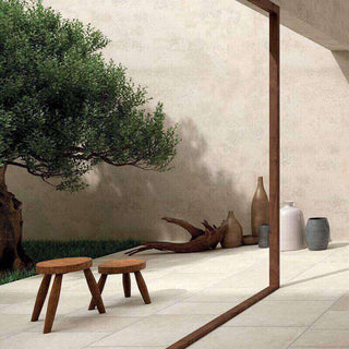 Gres Porcellanato Effetto Pietra Grip 30x60 Avorio Trani - Herberia