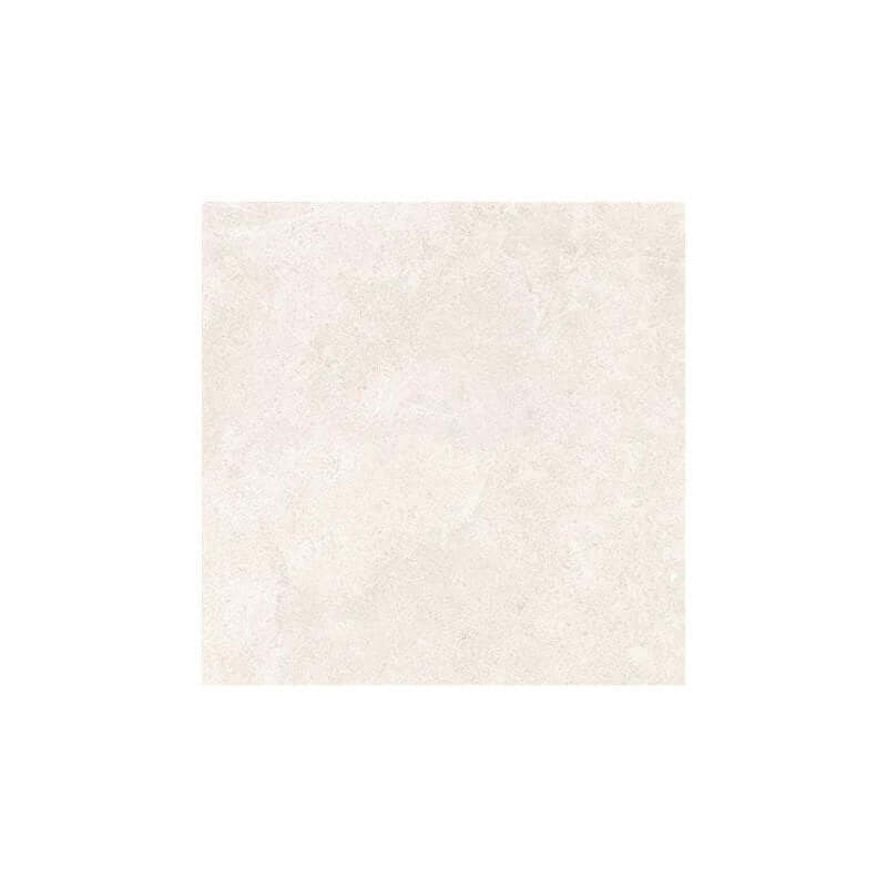 Gres Porcellanato Effetto Pietra Non Rettificato Naturale 61x61 9.5mm Block In White - Herberia