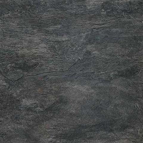 Gres porcellanato effetto pietra rettificato grip 40x80 9mm Noir Ardoise - Florim, colore scuro e texture naturale.