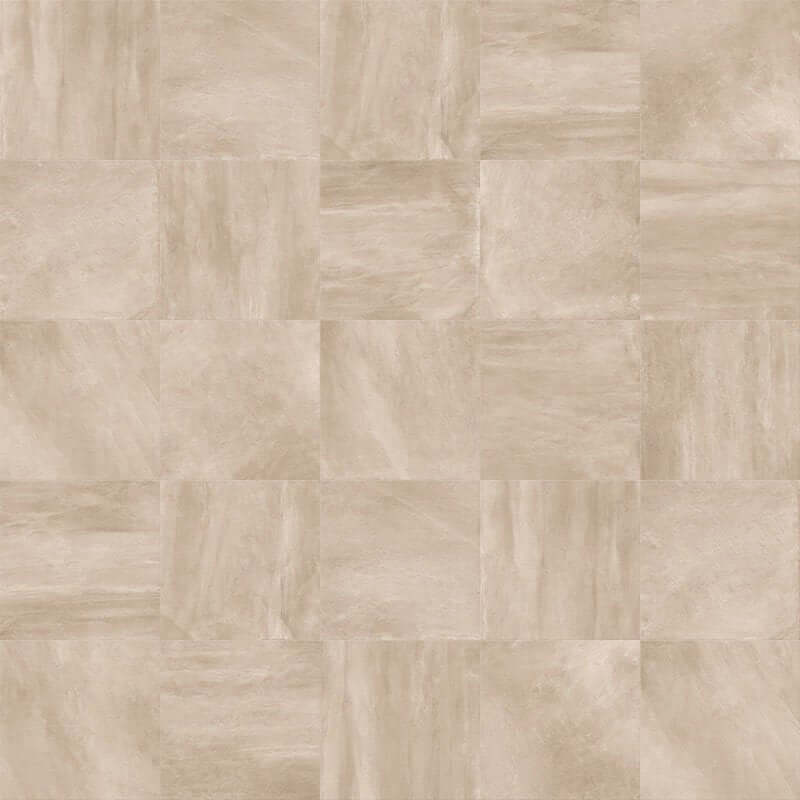 Gres Porcellanato Effetto Pietra Rettificato Grip 80x80 20mm Sabbia Concept Stone - Gardenia Orchidea