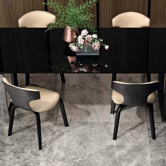 Gres Porcellanato Effetto Pietra Rettificato Grip 80x80 8.5mm Crux Grey Origini - Gardenia Orchidea