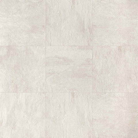 Gres Porcellanato Effetto Pietra Rettificato Grip 80x80 9mm Blanc Ardoise - Florim