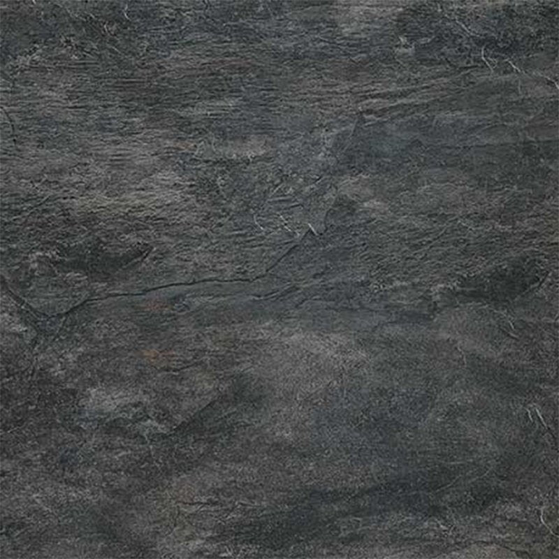 Gres Porcellanato Effetto Pietra Rettificato Grip 80x80 9mm Noir Ardoise - Florim
