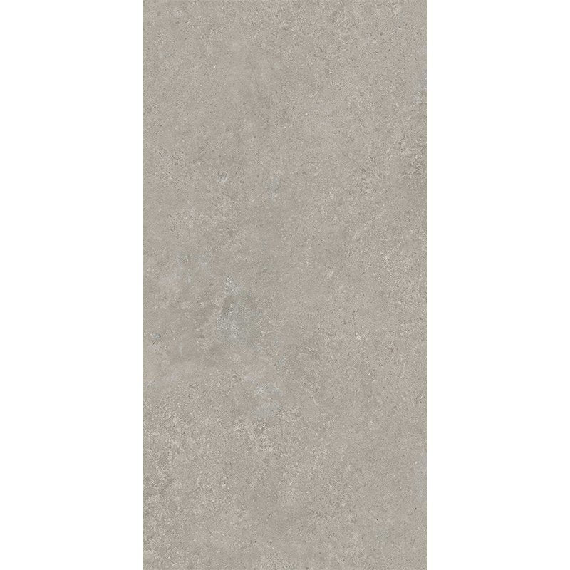 Stone Effect Porcelain Stoneware Rectified Glossy 60x120 9mm Grey Limestone Elemental Stone - Florim