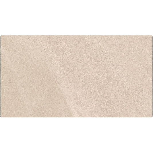 Natural Rectified Stone Effect Porcelain Stoneware 40x80 8.5mm Cream Burlington Stone - Gardenia Orchidea