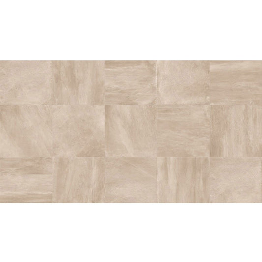 Natural Rectified Stone Effect Porcelain Stoneware 40x80 8.5mm Sand Concept Stone - Gardenia Orchidea