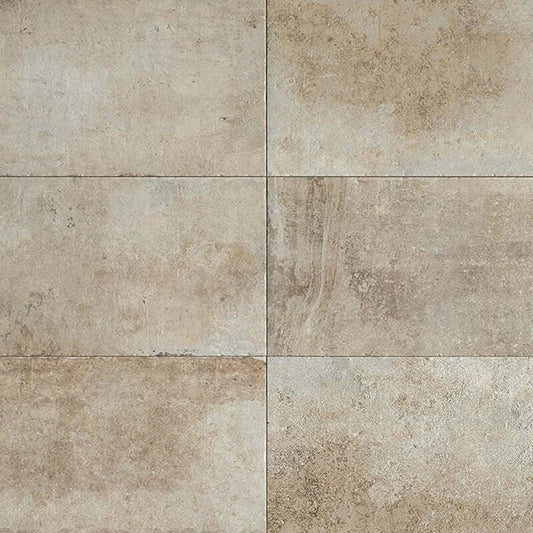 Gres Porcellanato Effetto Pietra Rettificato Naturale 40x80 9mm Ecru La Roche - Florim