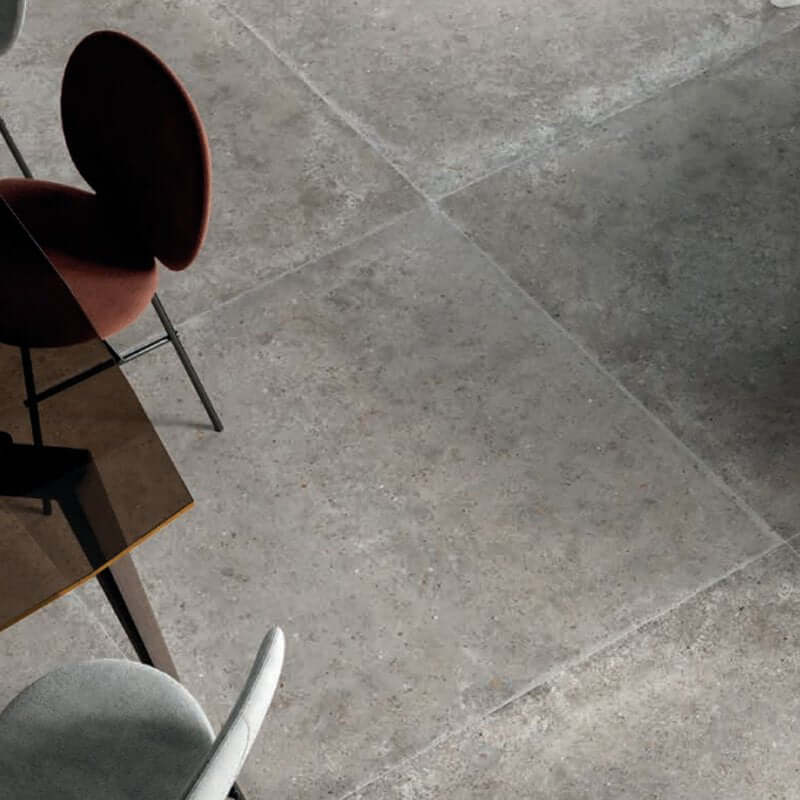 Gres Porcellanato Effetto Pietra Rettificato Naturale 60x120 8.5mm Fango Anima - Ariana