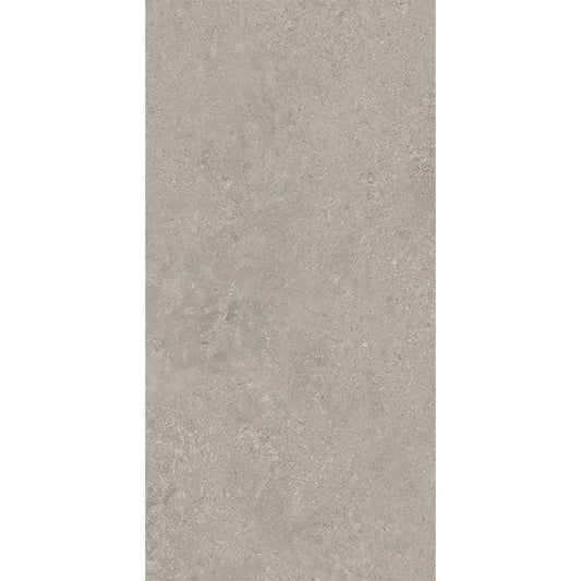 Natural Rectified Stone Effect Porcelain Stoneware 60x120 9mm Grey Limestone Elemental Stone - Florim
