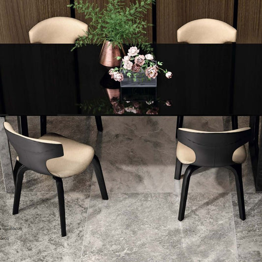 Gres Porcellanato Effetto Pietra Rettificato Naturale 80x80 8.5mm Crux Grey Origini - Gardenia Orchidea