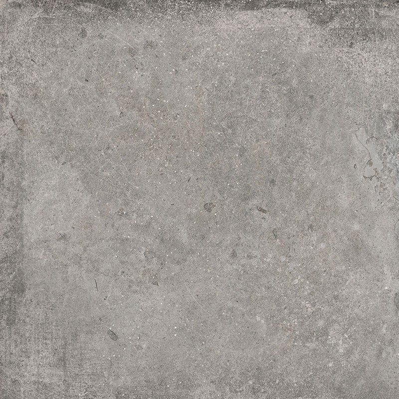 Natural Rectified Stone Effect Porcelain Stoneware 80x80 8.5mm Mud Amboise - Gardenia Orchidea