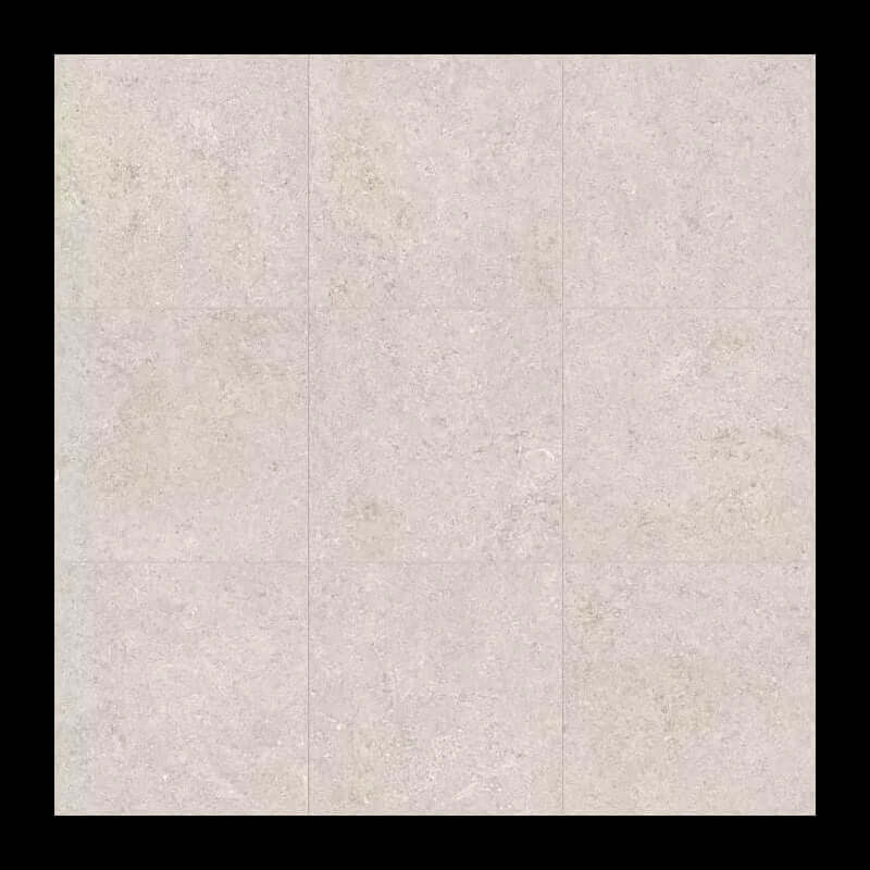 Gres Porcellanato Effetto Pietra Rettificato Naturale 80x80 9mm White Fossil Sensi - Florim