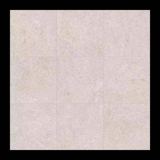 Gres Porcellanato Effetto Pietra Rettificato R+PTV 80x80 9mm White Fossil Sensi - Florim