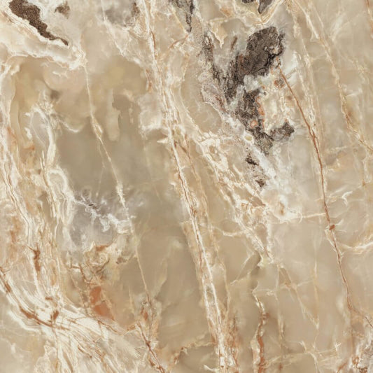 Gres Porcellanato Effetto Pietra Rettificato Satinato 60x120 9mm Golden Blend Onyx&More - Florim