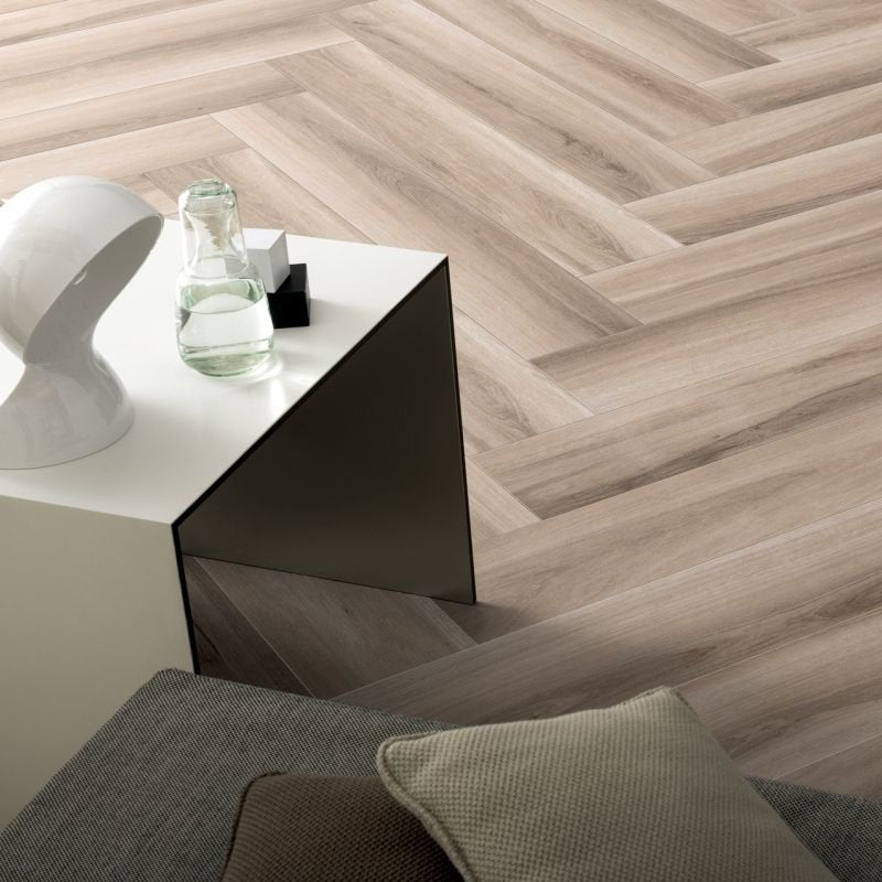 Natural Porcelain Stoneware 20x120 Almond Just Color - Gardenia Orchidea