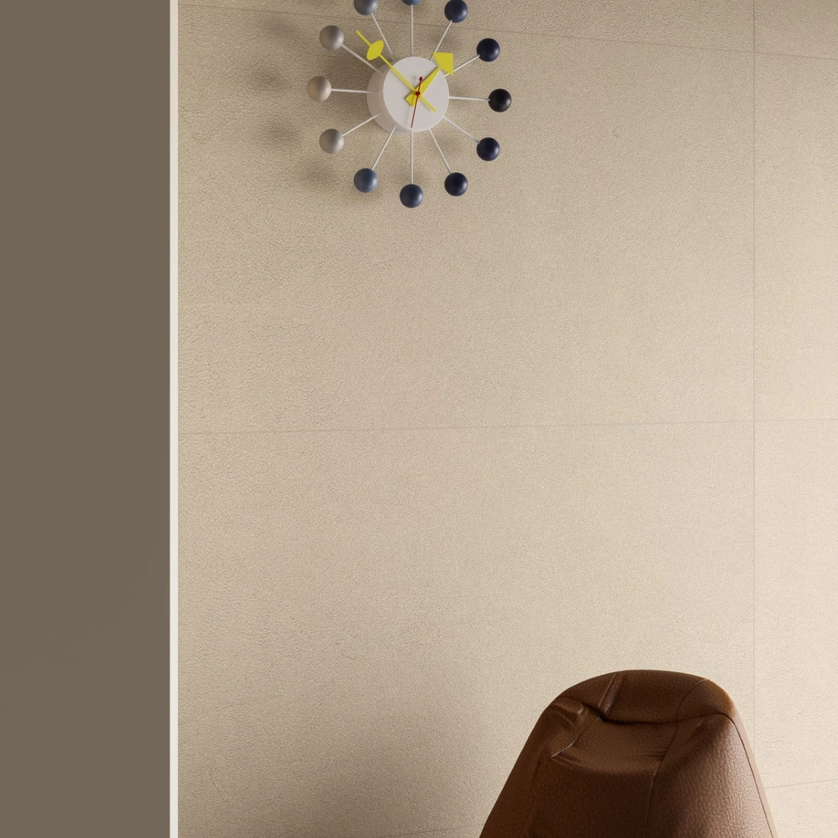 Gres Porcellanato Rettificato Naturale Soft Effetto Graniglia 90X90 - Iro Ivory